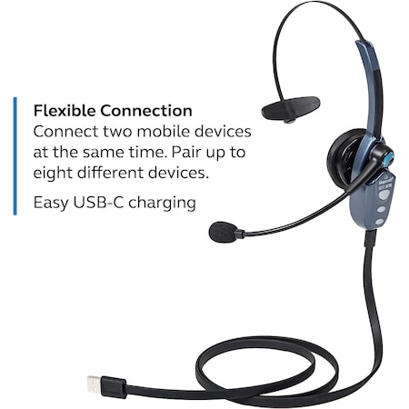 Blueparrott Wireless Bluetooth Noise Canceling Headset B250-XTS | Zoro